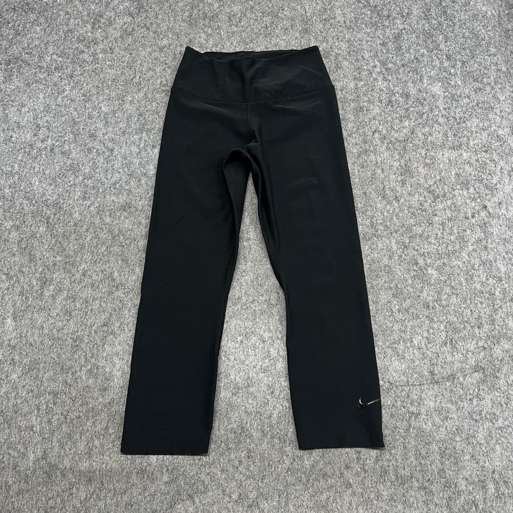 Nike Leggings Womens S Black DriFIT Legend Sculpt Cropped Capri Training Yoga